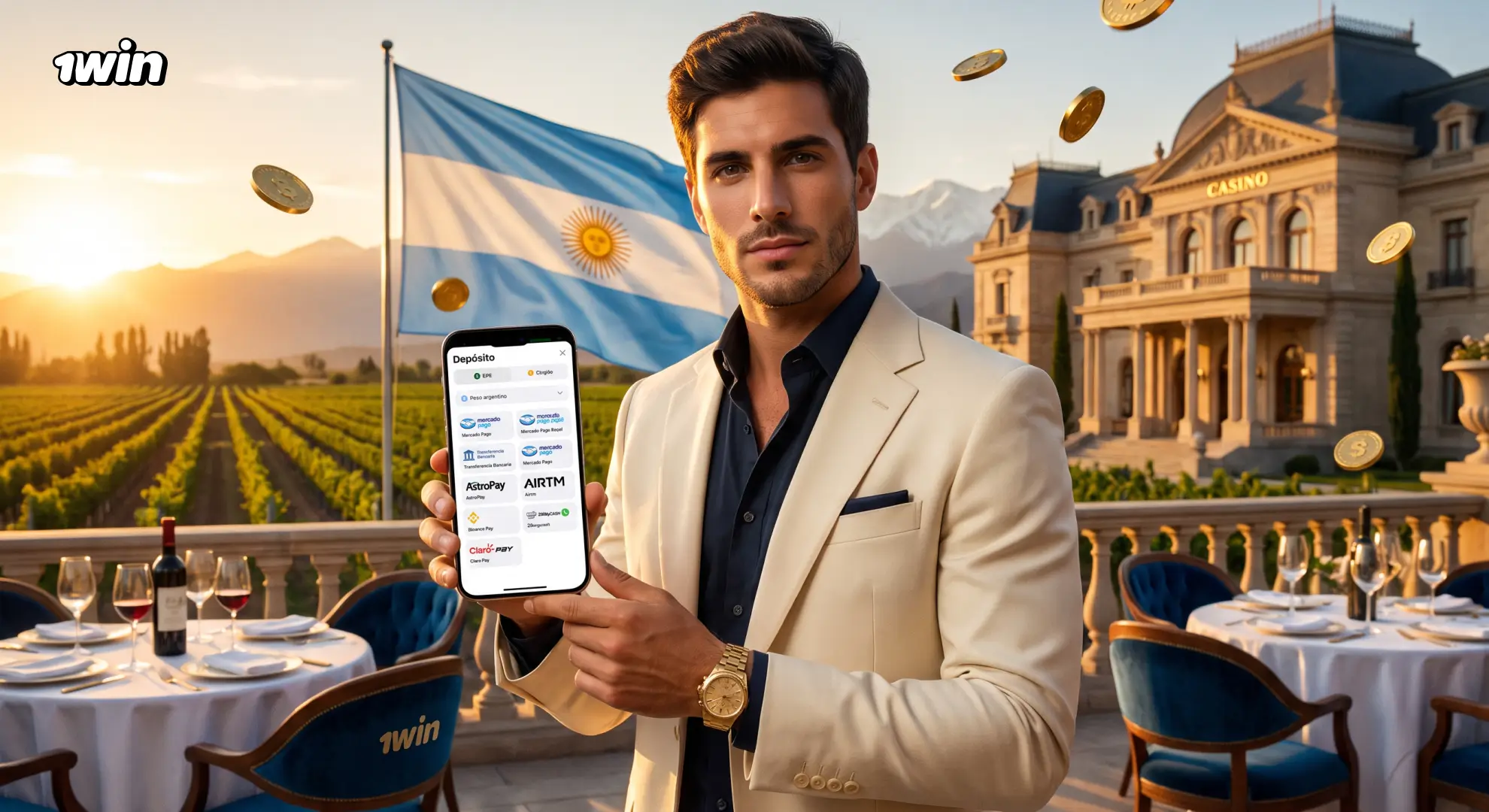 Registro de cuenta en 1win Argentina