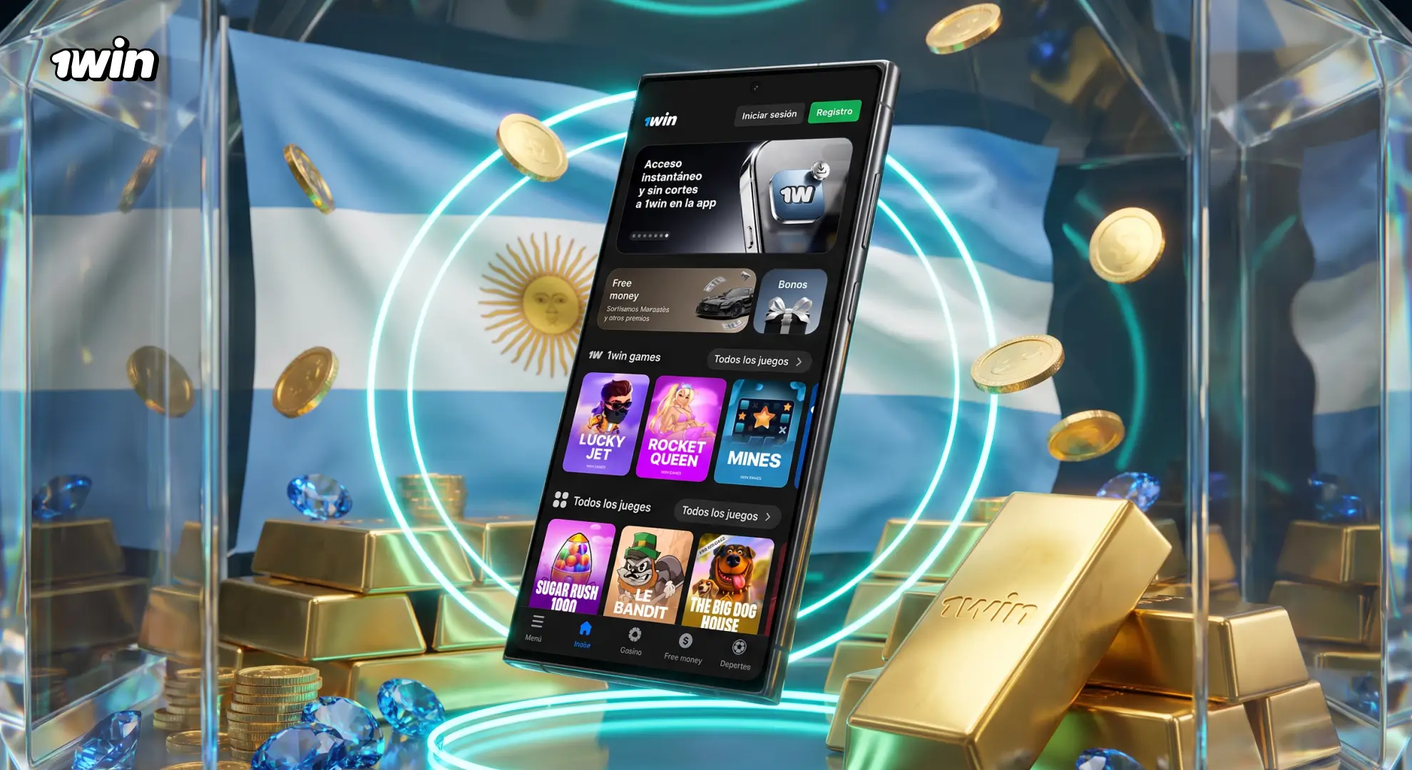 Métodos de pago en 1win Argentina